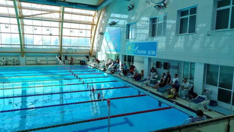 Соревнования чемпионата России по плаванию на короткой воде среди спортсменов с поражением опорно-двигательного аппарата.